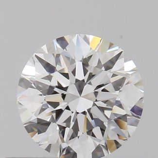 0.45 Carat Round D VVS1 EX GIA Natural Diamond