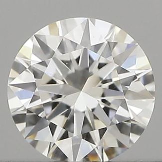 0.23 Carat Round E VVS2 EX GIA Natural Diamond