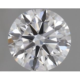 0.5 Carat Round D IF EX GIA Natural Diamond