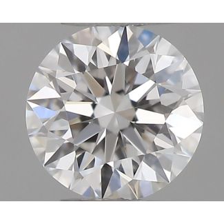 0.23 Carat Round D VVS1 EX GIA Natural Diamond