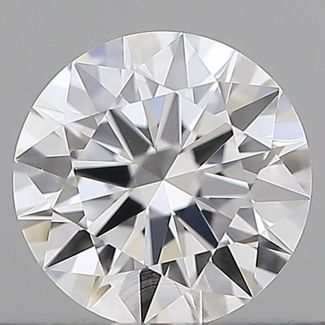 0.43 Carat Round D VS1 EX GIA Natural Diamond