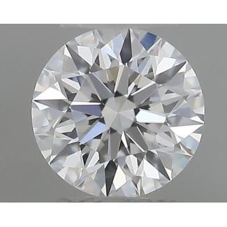 0.20 Carat Round D IF EX GIA Natural Diamond