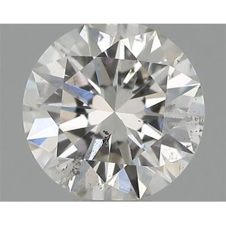 0.31 Carat Round H SI1 VG EX GIA Natural Diamond