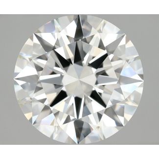 2.5 Carat Round H VVS2 EX IGI Natural Diamond