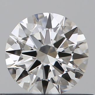 0.5 Carat Round E IF EX GIA Natural Diamond