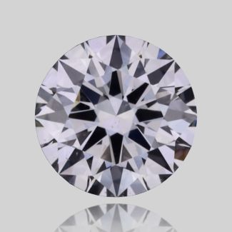 0.51 Carat Round H VS2 EX GIA Natural Diamond