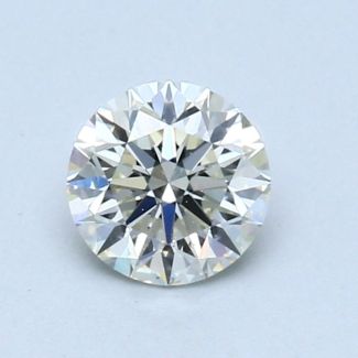 0.63 Carat Round H VS2 VG EX GIA Natural Diamond