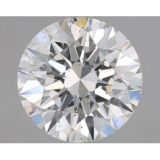 1.51 Carat Round F SI1 EX GIA Natural Diamond