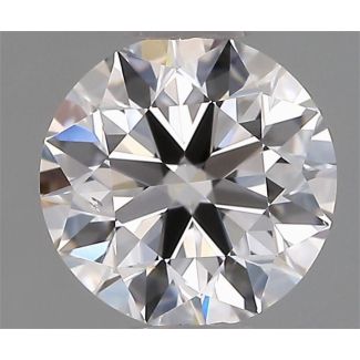 1.00 Carat Round D VS2 EX GIA Natural Diamond