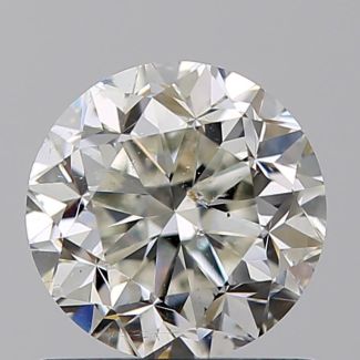 1.03 Carat Round I SI2 F VG GIA Natural Diamond