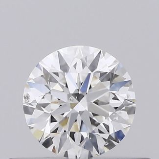 0.3 Carat Round F SI2 EX VG GIA Natural Diamond