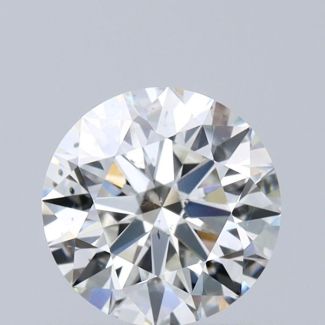 0.75 Carat Round I SI1 EX GIA Natural Diamond