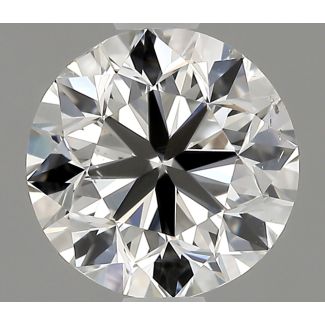 0.9 Carat Round H SI1 VG EX GIA Natural Diamond