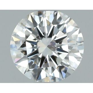 0.5 Carat Round D VS2 EX GIA Natural Diamond