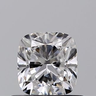 0.51 Carat Cushion Modified D SI2 - EX VG GIA Natural Diamond