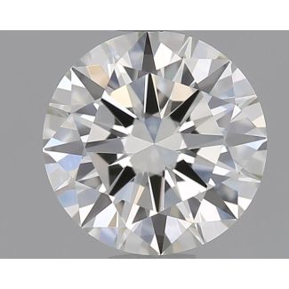 0.95 Carat Round H VVS1 EX IGI Natural Diamond