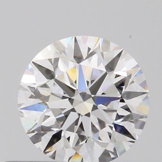 0.46 Carat Round E IF EX GIA Natural Diamond