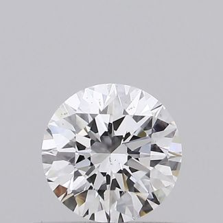 0.41 Carat Round E VS2 EX GIA Natural Diamond