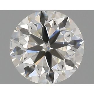 0.45 Carat Round H VS1 VG EX GIA Natural Diamond