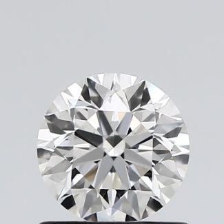 0.8 Carat Round F VVS1 EX GIA Natural Diamond