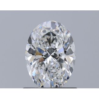 1.0 Carat Oval F VS1 - EX GIA Natural Diamond