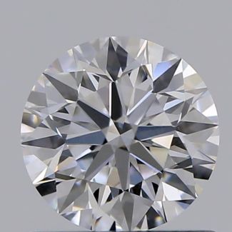 0.71 Carat Round D VS1 EX GIA Natural Diamond