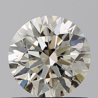 0.80 Carat Round K VS1 VG EX GIA Natural Diamond