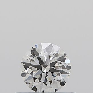 0.34 Carat Round H VS1 EX GIA Natural Diamond