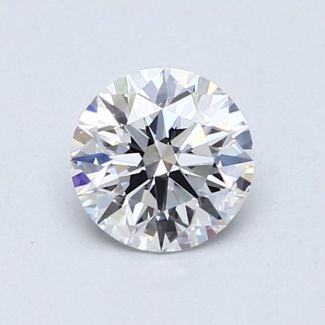 0.8 Carat Round D SI1 EX GIA Natural Diamond