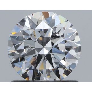 1.01 Carat Round D VVS2 EX GIA Natural Diamond