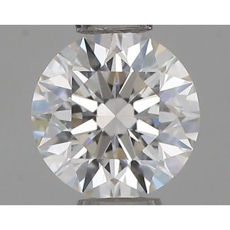 0.4 Carat Round H VVS2 EX GIA Natural Diamond