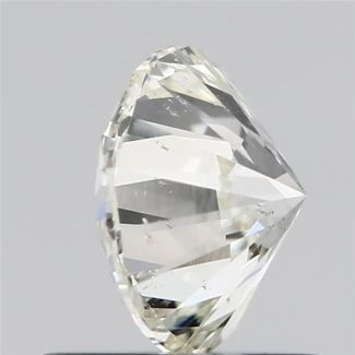 0.80 Carat Round K SI2 EX GIA Natural Diamond