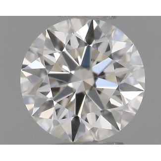 0.3 Carat Round H VVS2 EX IGI Natural Diamond