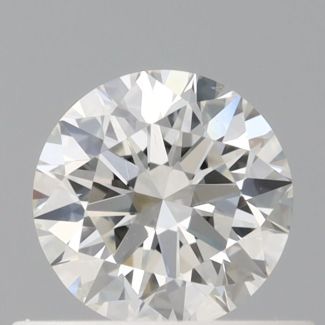 0.5 Carat Round G VS2 EX GIA Natural Diamond