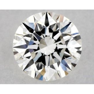 0.6 Carat Round H VS1 EX GIA Natural Diamond