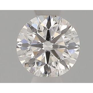 0.32 Carat Round G SI2 EX GIA Natural Diamond