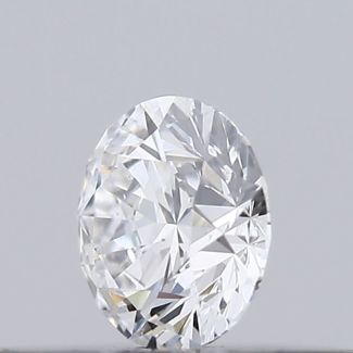 0.18 Carat Round D VS2 EX VG GIA Natural Diamond