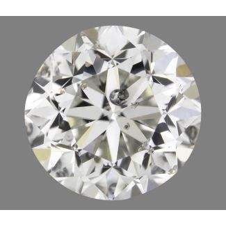 1.00 Carat Round J I1 F VG GD GIA Natural Diamond