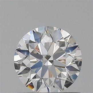 0.62 Carat Round H VS1 EX GIA Natural Diamond