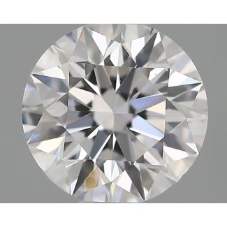 0.5 Carat Round D VS2 EX VG GIA Natural Diamond