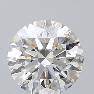 0.56 Carat Round F VS1 EX GIA Natural Diamond