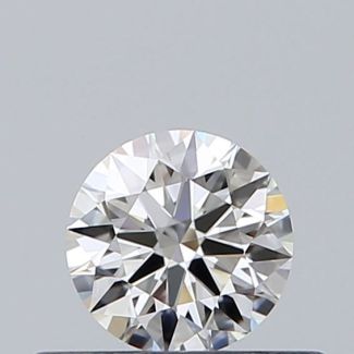 0.31 Carat Round G IF EX GIA Natural Diamond