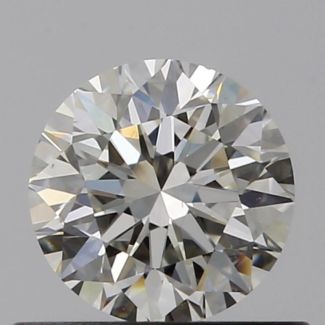 0.45 Carat Round J VS1 VG EX GIA Natural Diamond