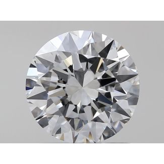 1.0 Carat Round F VVS2 EX GIA Natural Diamond