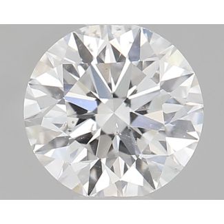 0.7 Carat Round D SI2 EX VG GIA Natural Diamond