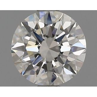 1.00 Carat Round H VVS2 EX VG IGI Natural Diamond