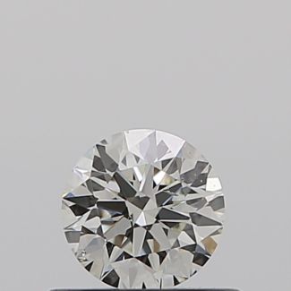 0.36 Carat Round I SI2 EX GIA Natural Diamond