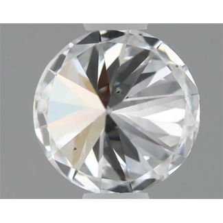 0.5 Carat Round E SI1 VG EX GIA Natural Diamond