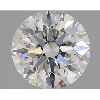 1.5 Carat Round F VS2 EX GD GIA Natural Diamond