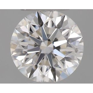 0.3 Carat Round F VVS1 EX GIA Natural Diamond